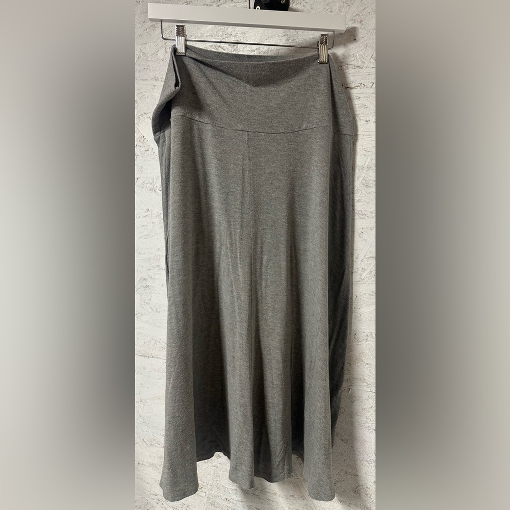 Lock &Love Women's Grey Midi Skirt - Picture 2 of 6